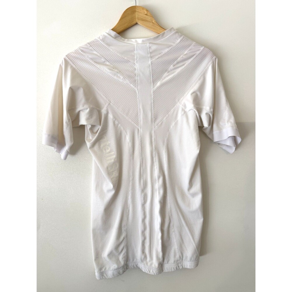 Intelliskin Foundation Pro Shirt Mens XL White V-Neck Compression Activewear Top
